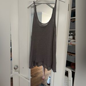 Enza Costa linen tank